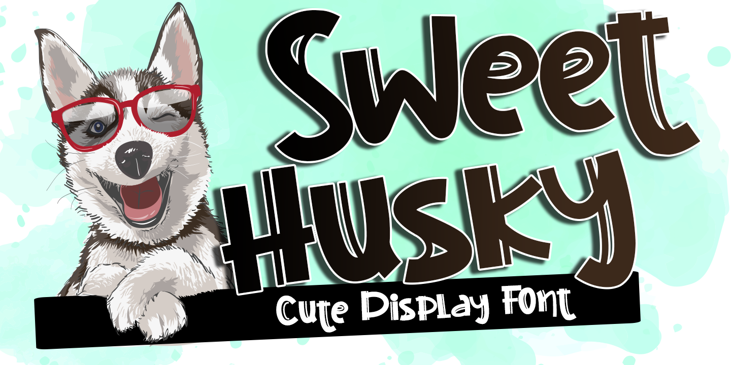 Font Sweet Husky